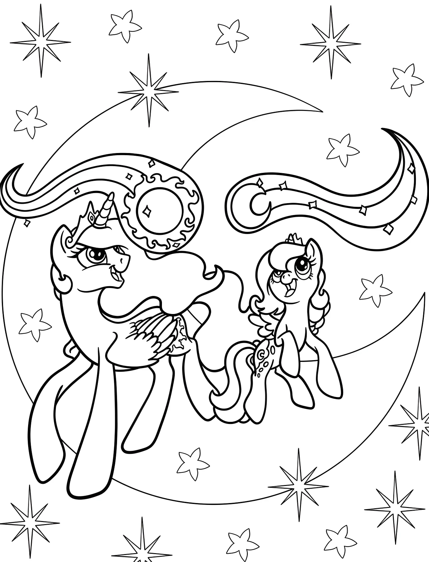 Принцессы Селестия и Луна №11256. Принцессы. Принцесса Селестия (My Little Pony).
