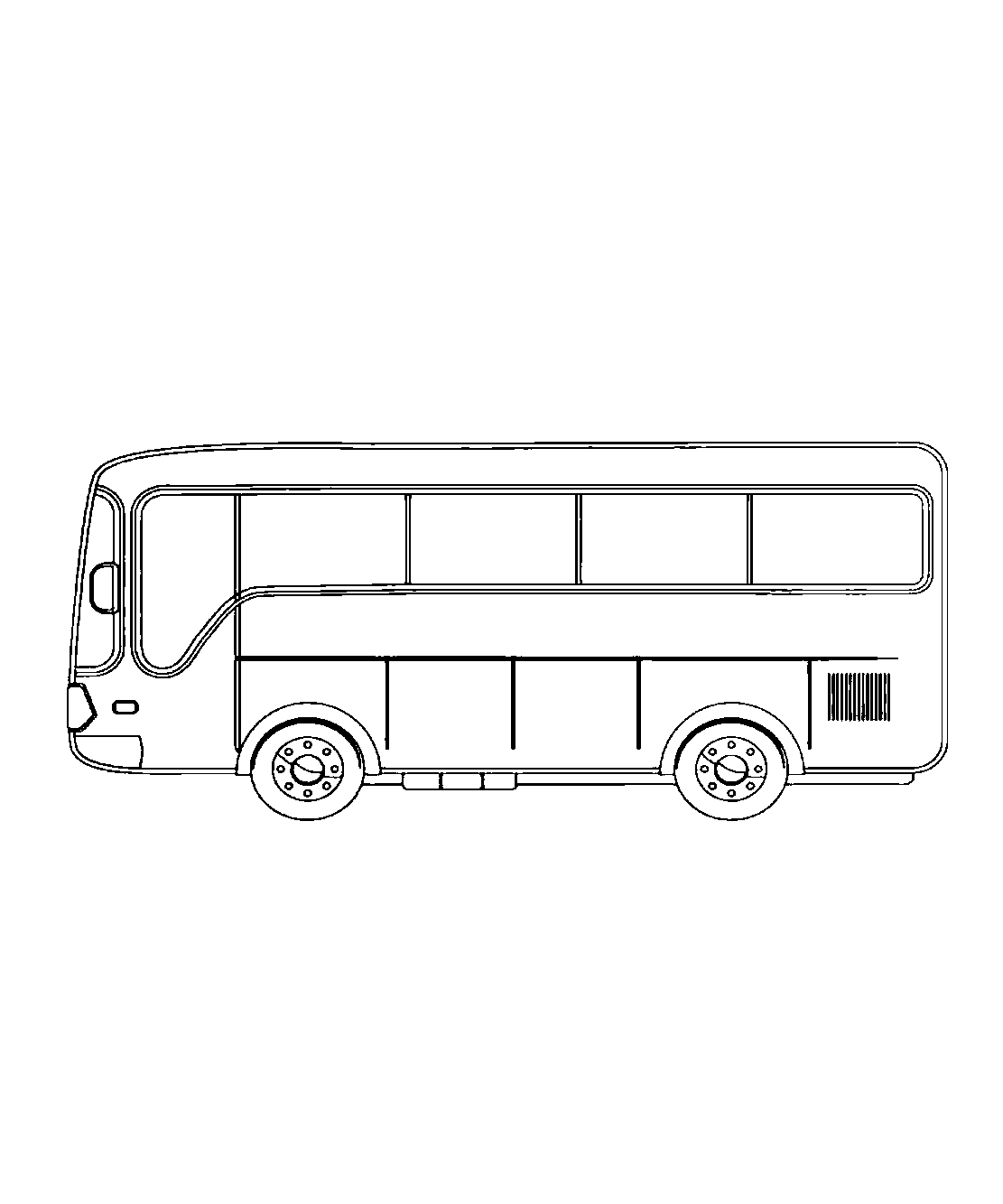 Игрушка Автобус №1167. Раскраски для мальчиков по категориям. Автобусы.