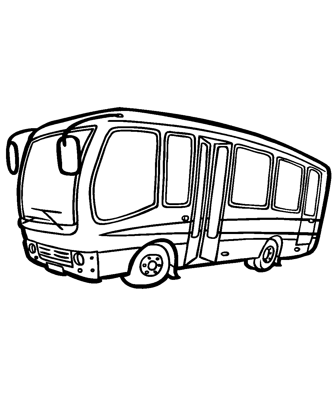 картинка Автобуса №1178. Раскраски для мальчиков по категориям. Автобусы.