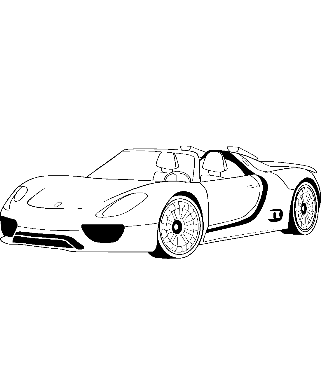 Логотип Porsche №1229. Раскраски для мальчиков по категориям. Машины.