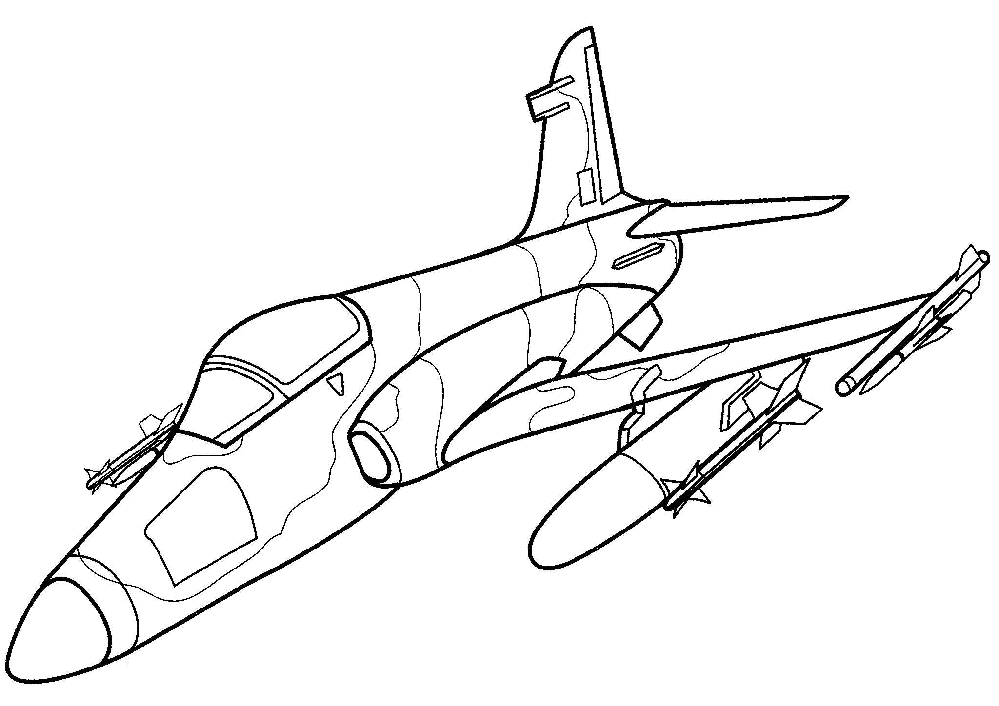 British Aerospace Hawk 200. Раскраска военный самолет №1597. Раскраски для мальчиков по категориям. Самолёты.