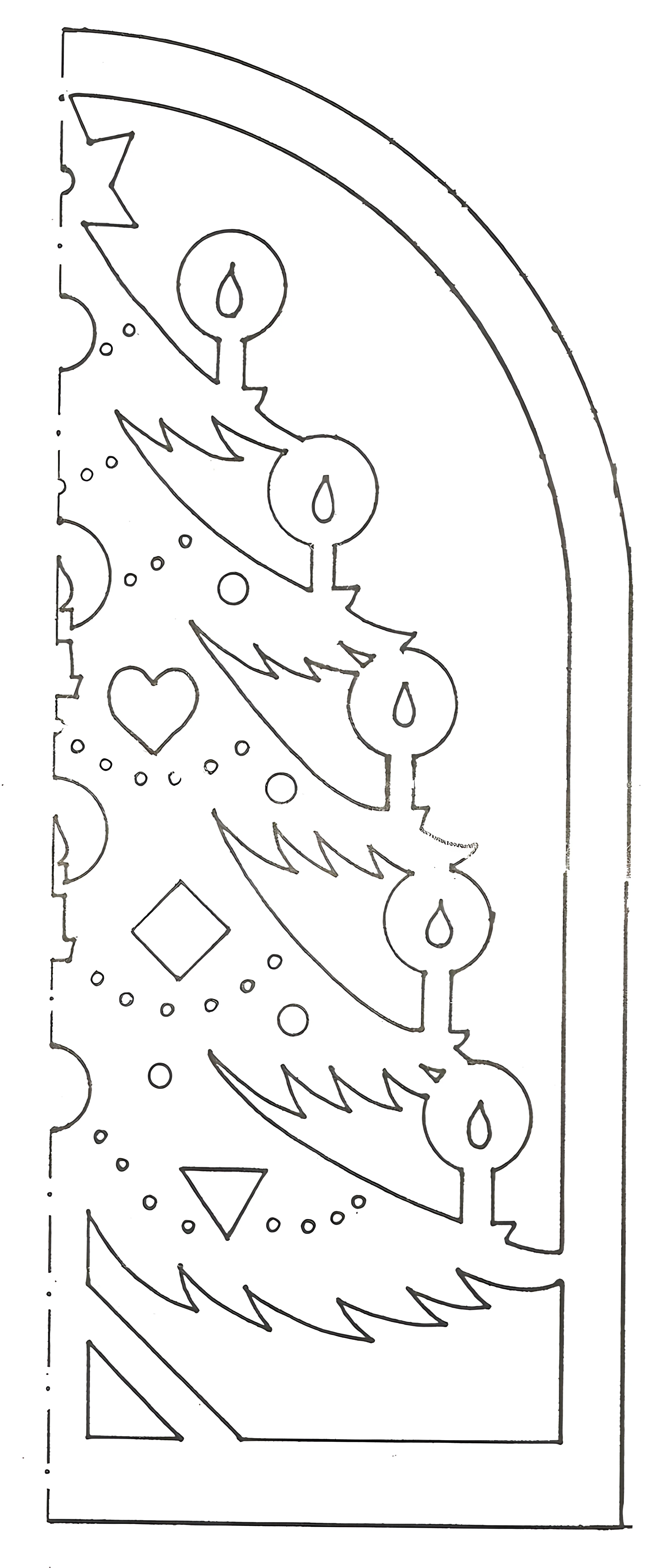 Схемы новогодних вытынанок на окна №550. Шаблоны и вытынанки. Новогодние вытынанки на новый год
.