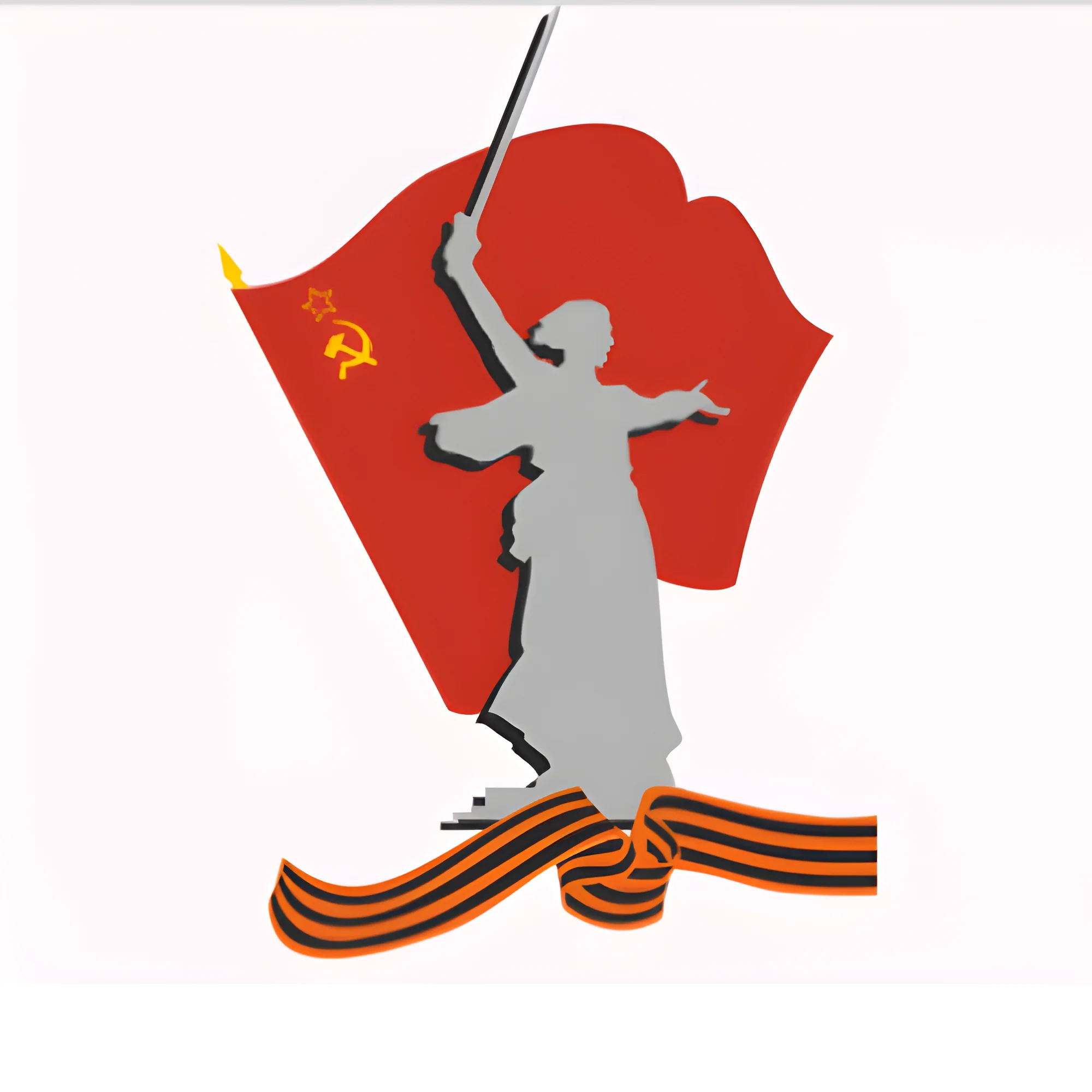 Родина мать Сталинград логотип №3304. Шаблоны и вытынанки. Весенние вытынанки на 9 мая
.