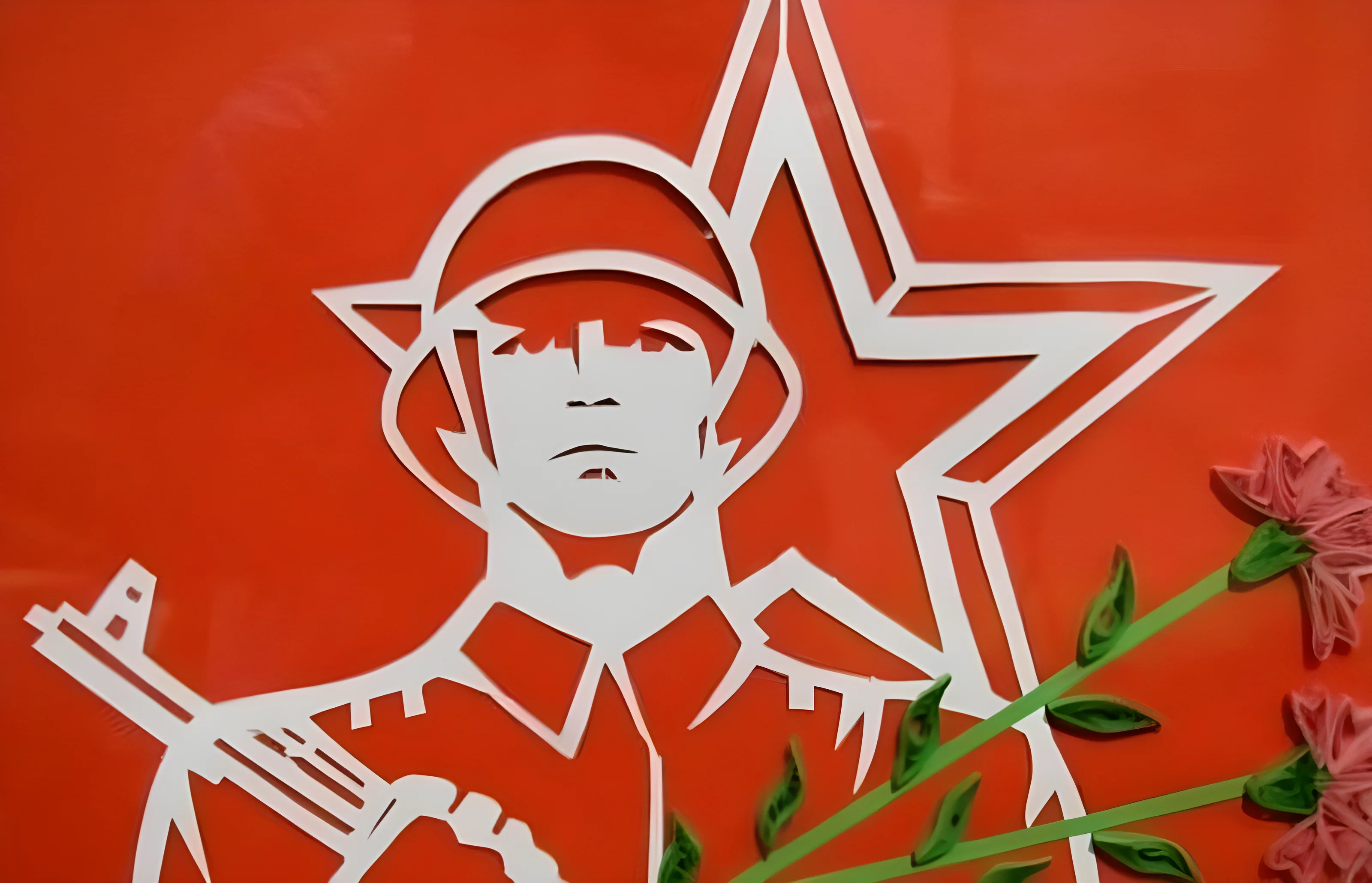 Украшение окон к 9 мая №3405. Шаблоны и вытынанки. Весенние вытынанки на 9 мая
.