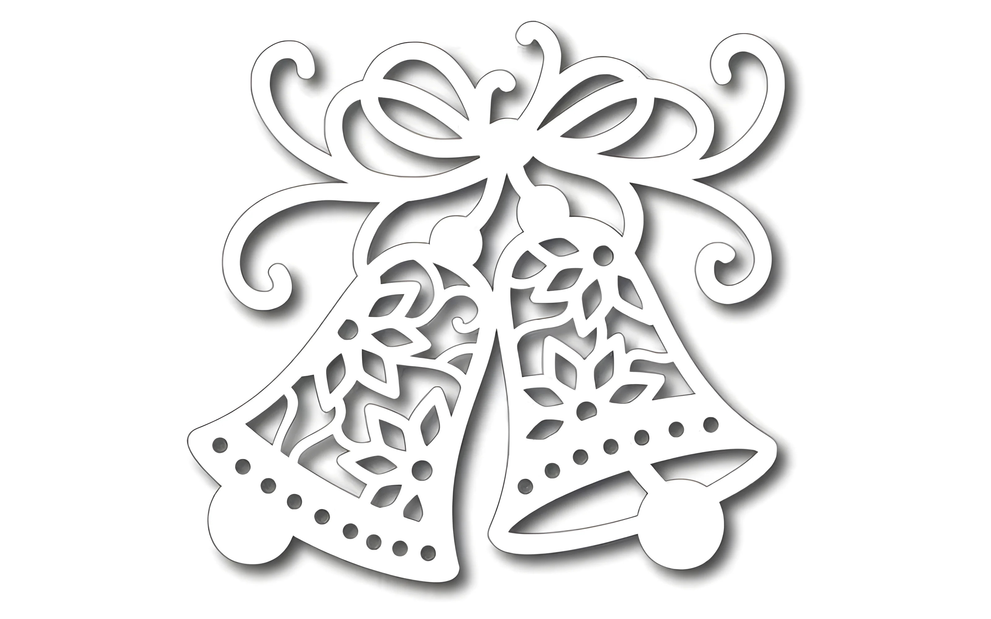 Ажурные новогодние украшения на окна №2298. Шаблоны и вытынанки. Большие вытынанки снежинок
.