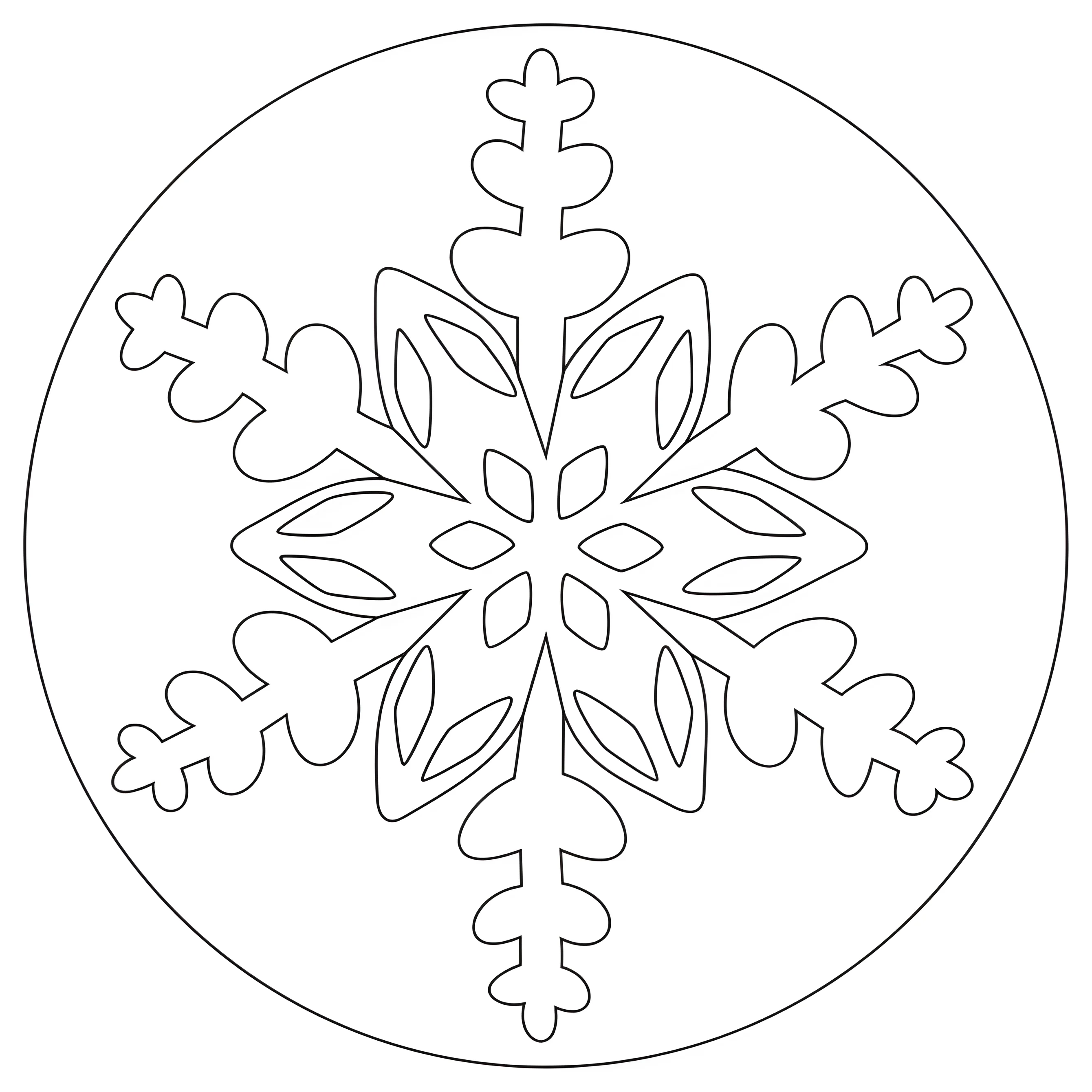 Новогодние снежинки трафареты №2275. Шаблоны и вытынанки. Большие вытынанки снежинок
.