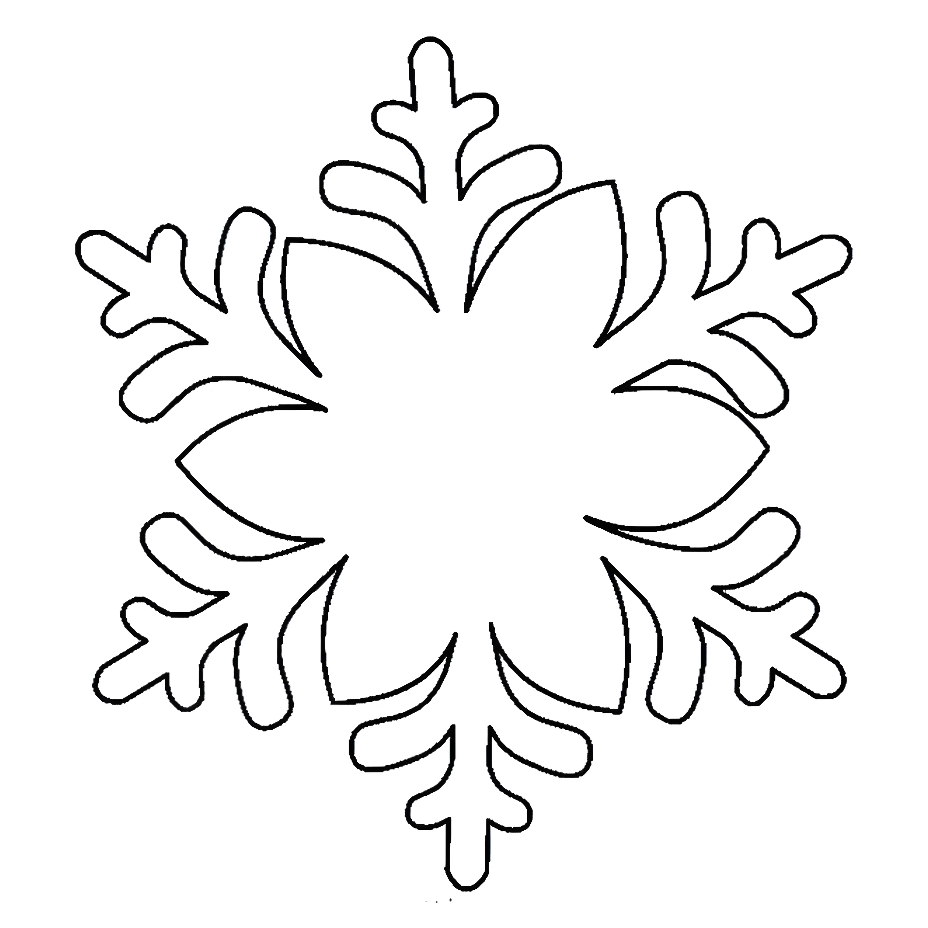 Новогодние вытанки снежинки №2789. Шаблоны и вытынанки. Большие вытынанки снежинок
.