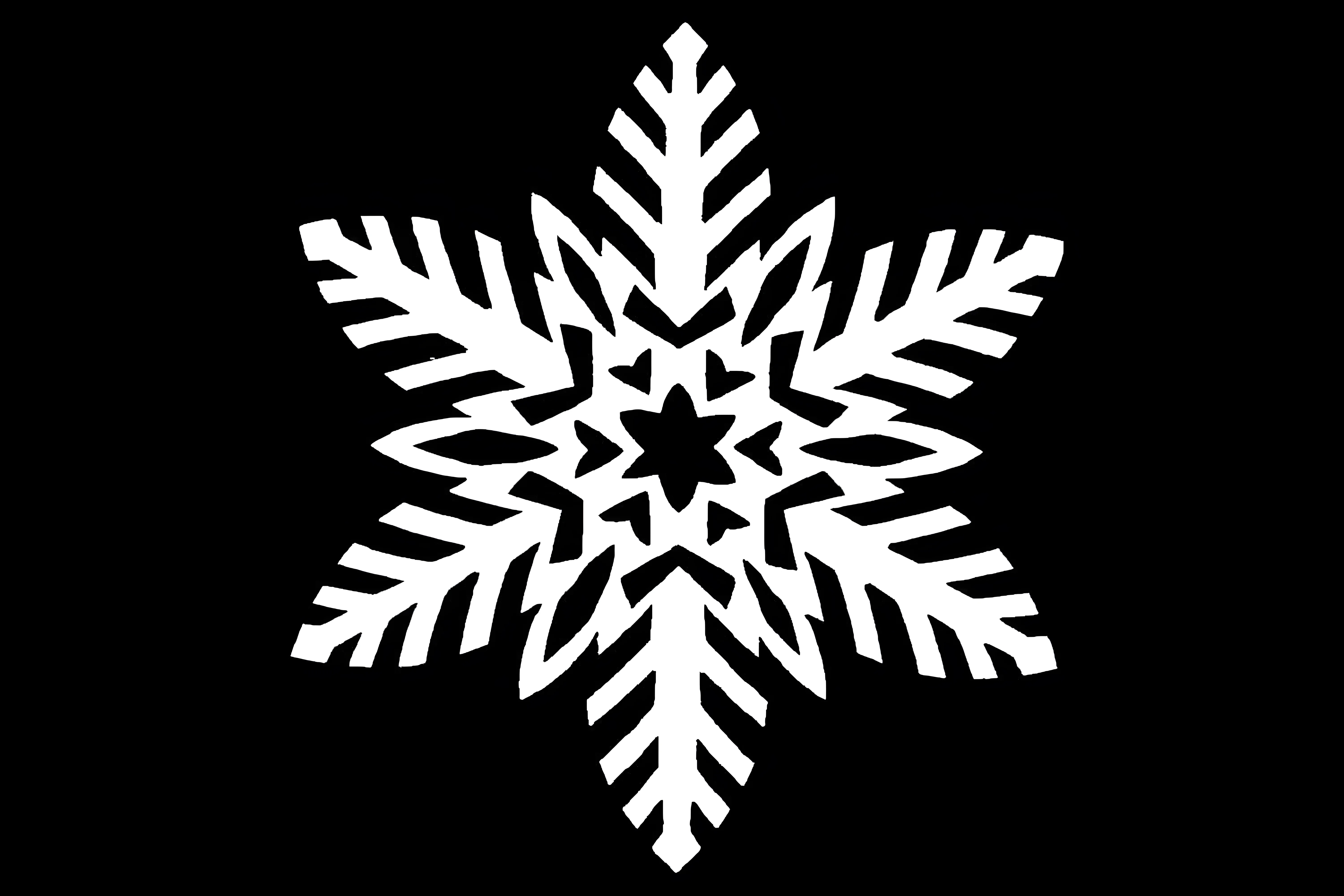 Снежинки на окна №2711. Шаблоны и вытынанки. Большие вытынанки снежинок
.