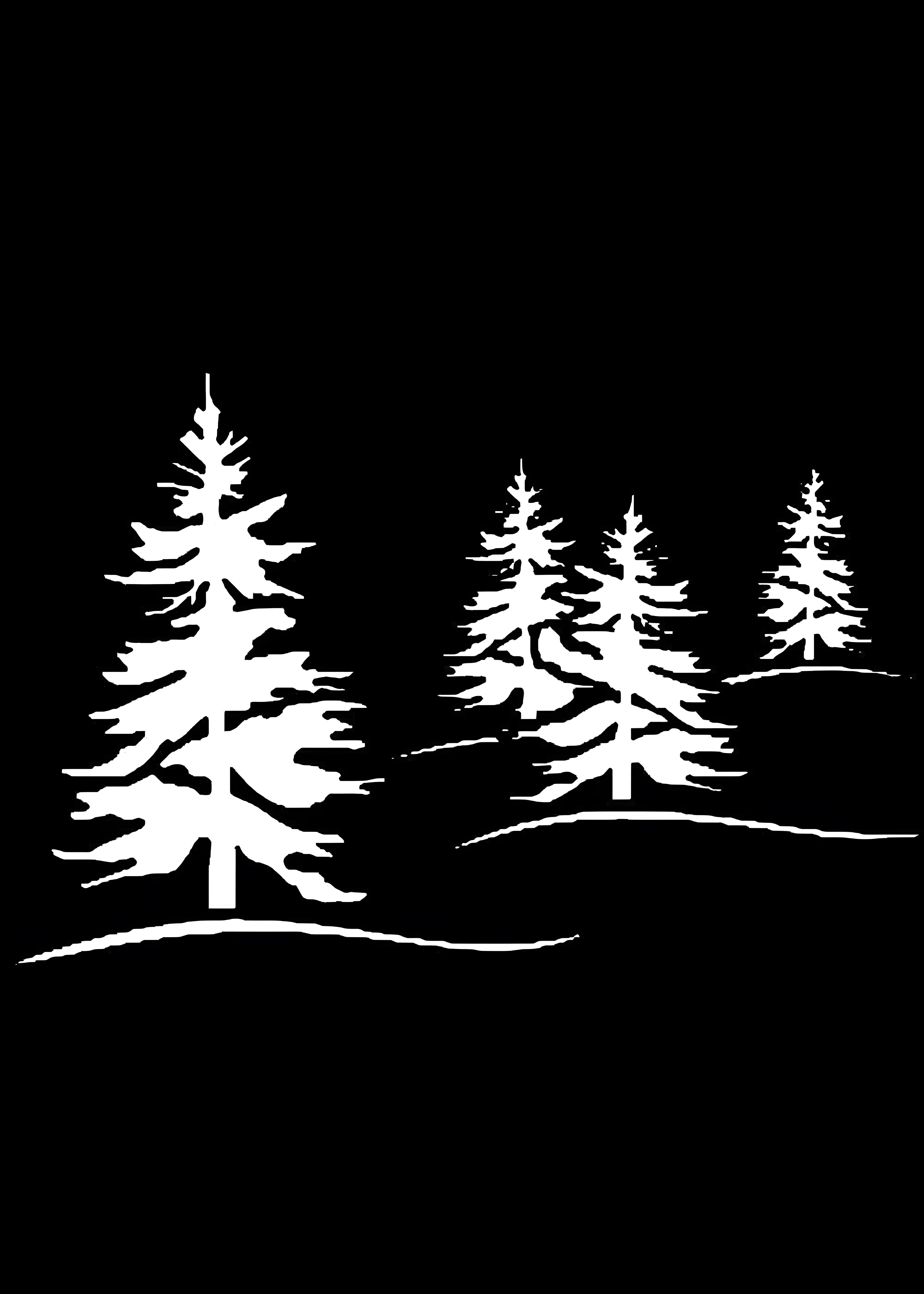 Зимние трафареты на окна №8058. Шаблоны и вытынанки. Зимние вытынанки.