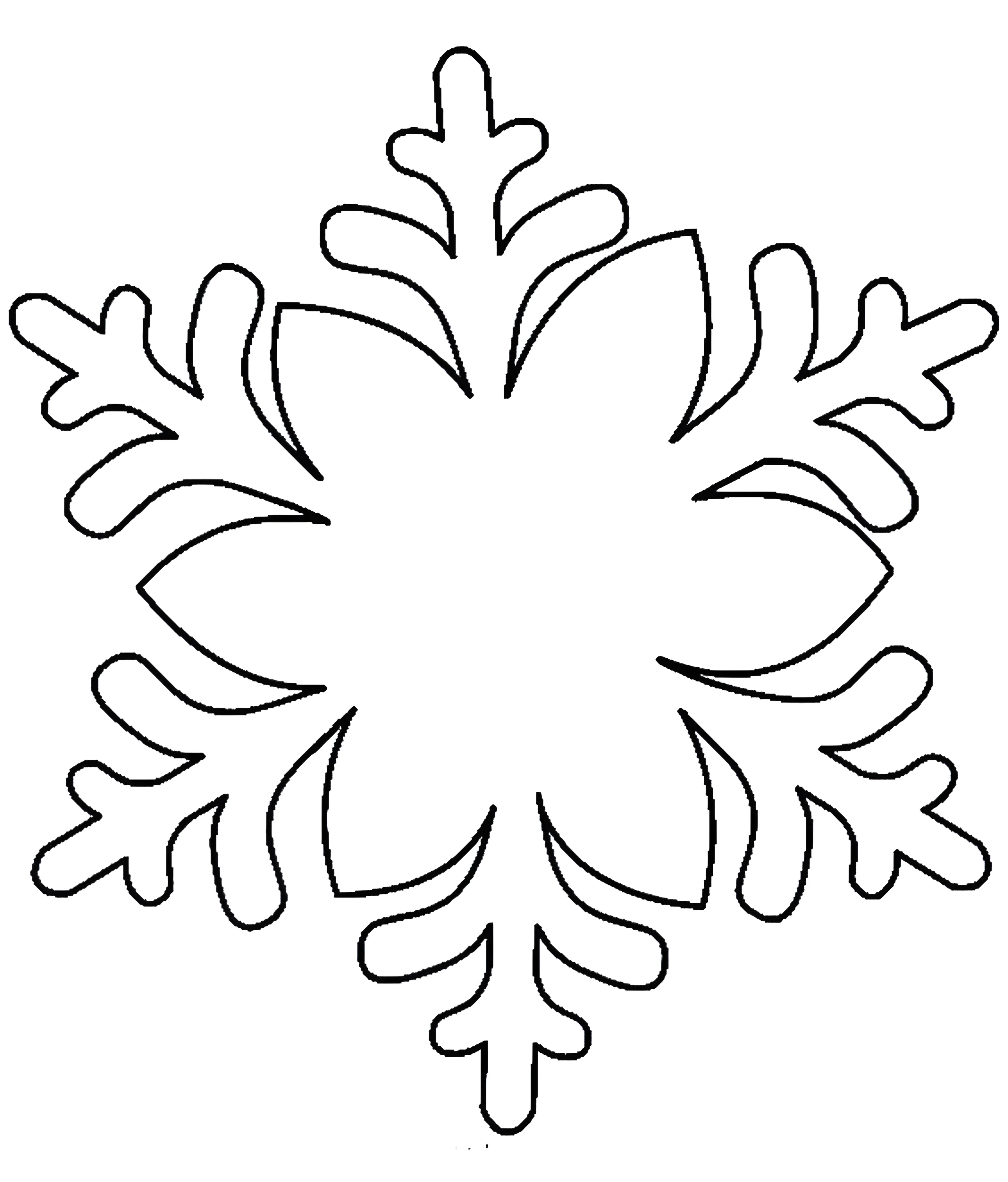вытынанка снежинка из бумаги №2114. Шаблоны и вытынанки. Большие вытынанки снежинок
.