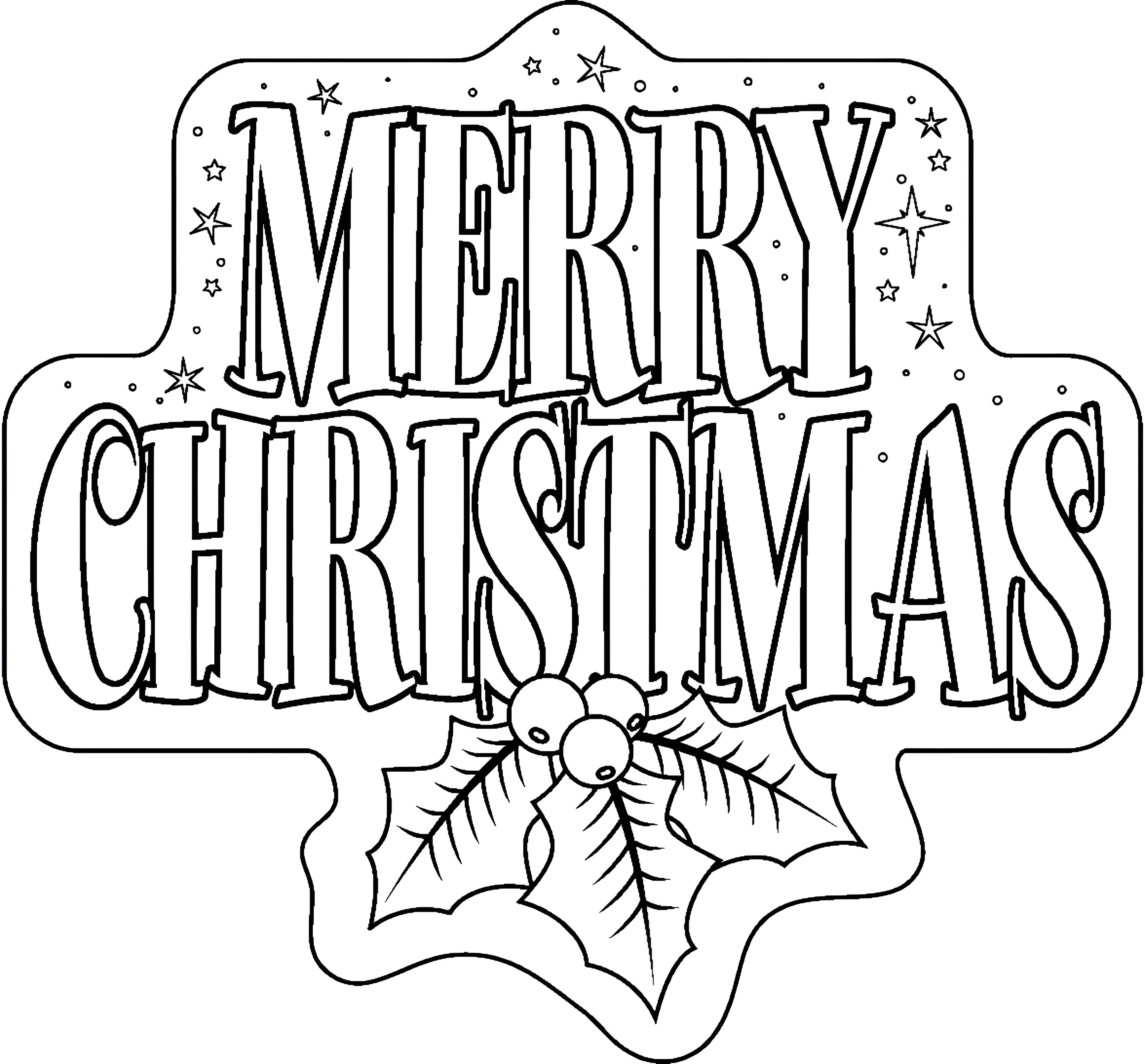 Merry Christmas раскраска №3484. Шаблоны и вытынанки. Рождество, рождественские вытынанки на рождество.