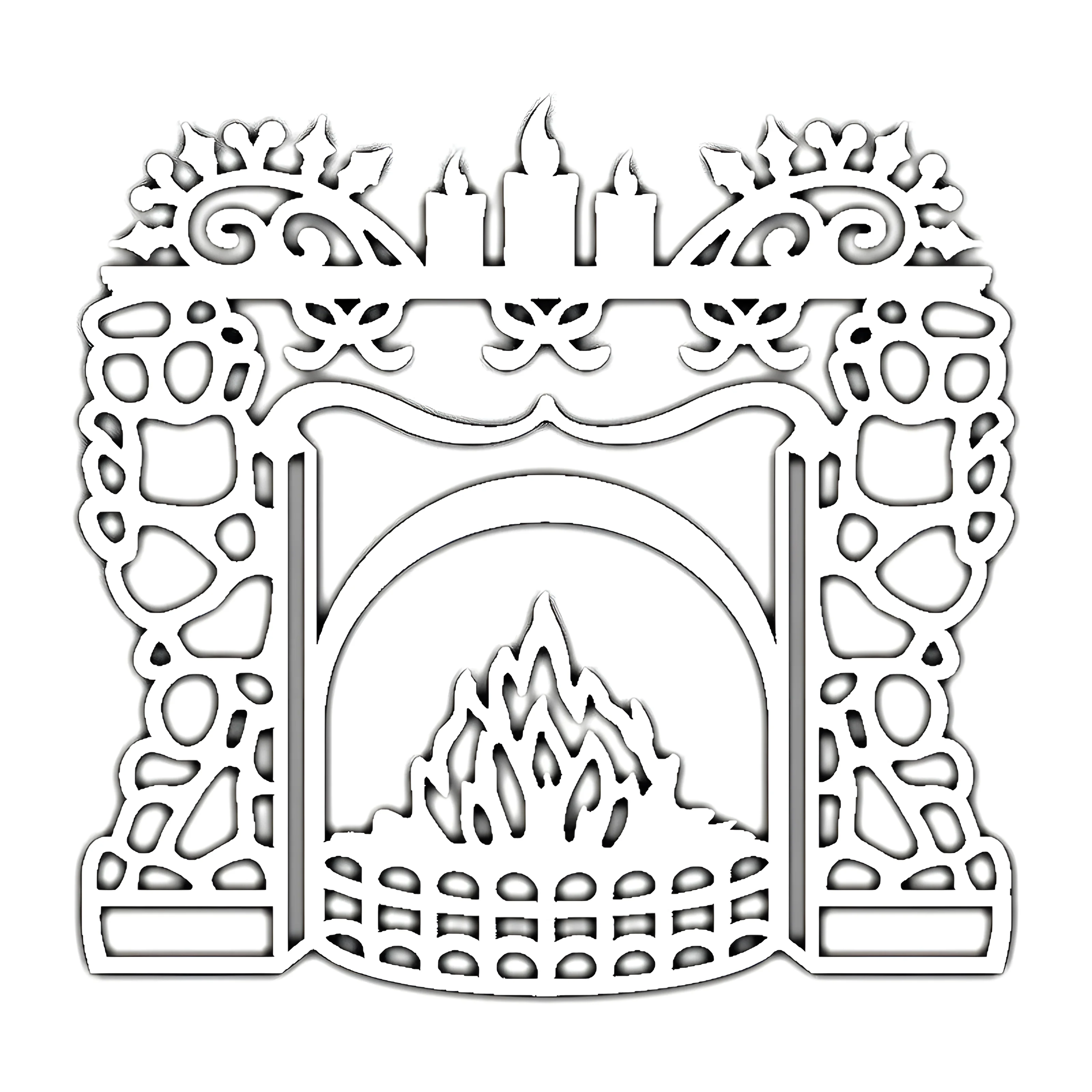 Новогодние шары для украшения окон №1183. Шаблоны и вытынанки. Новогодние вытынанки на новый год
.