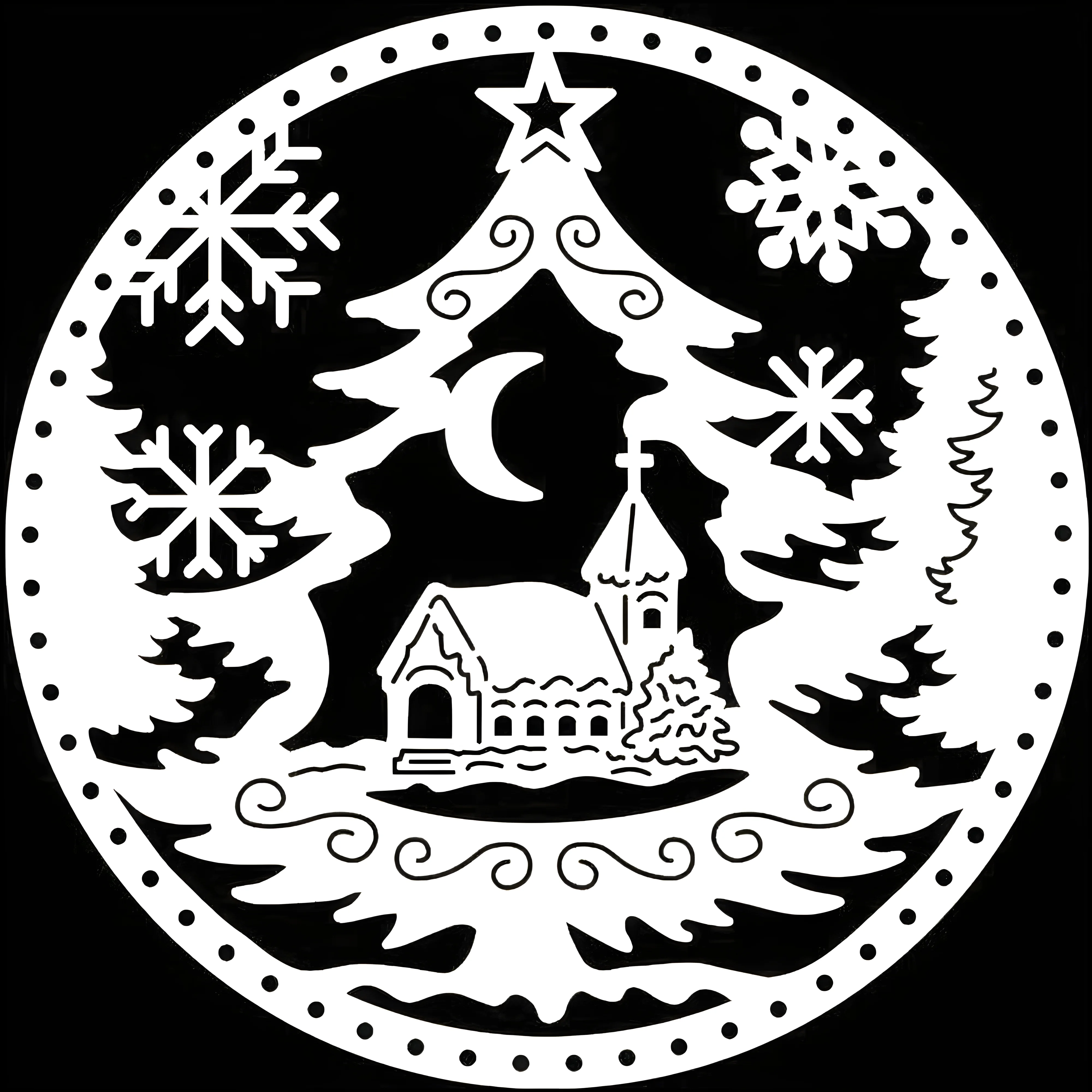 Вырезалка на окно часы новогодние №1172. Шаблоны и вытынанки. Новогодние вытынанки на новый год
.