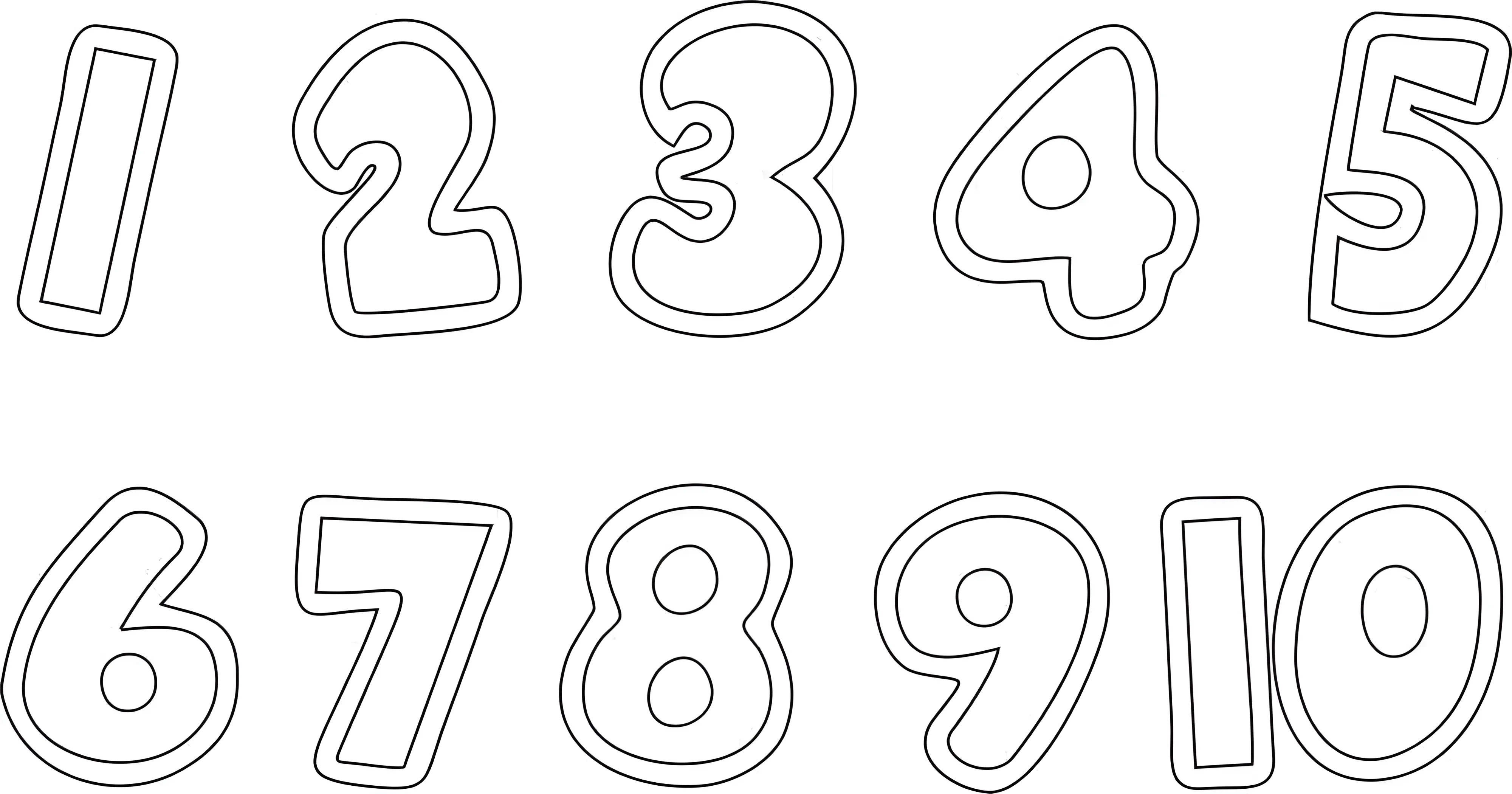 Трафарет для шоколада цифры №6034. Шаблоны и вытынанки. Цифры, вытынанки с цифрами.