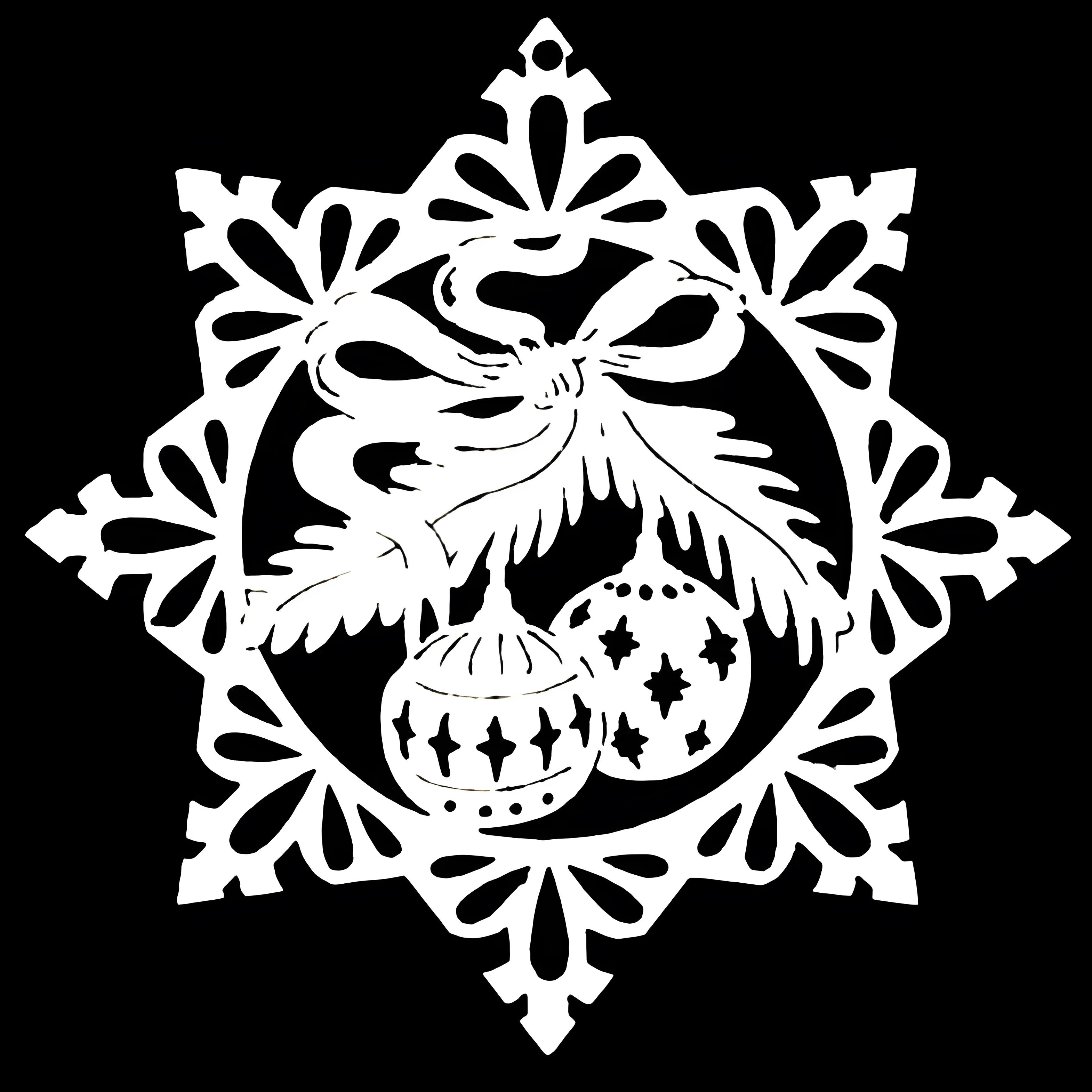 Трафареты Снеж Инка для вырезания №1576. Шаблоны и вытынанки. Большие вытынанки снежинок
.