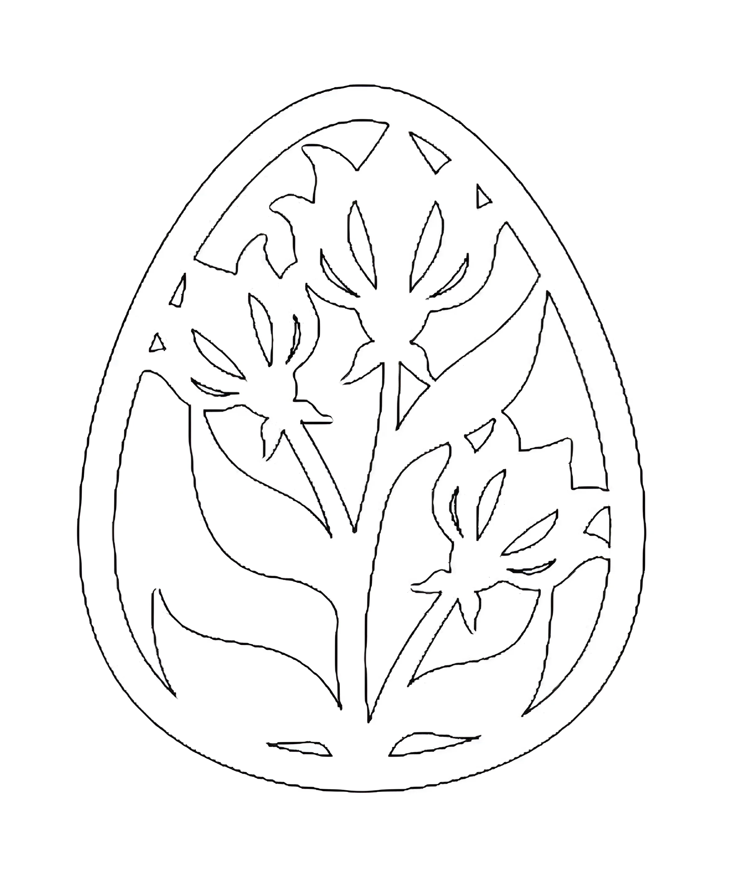 Вытынанка Пасха №4289. Шаблоны и вытынанки. Пасха, вытынанки на пасху.