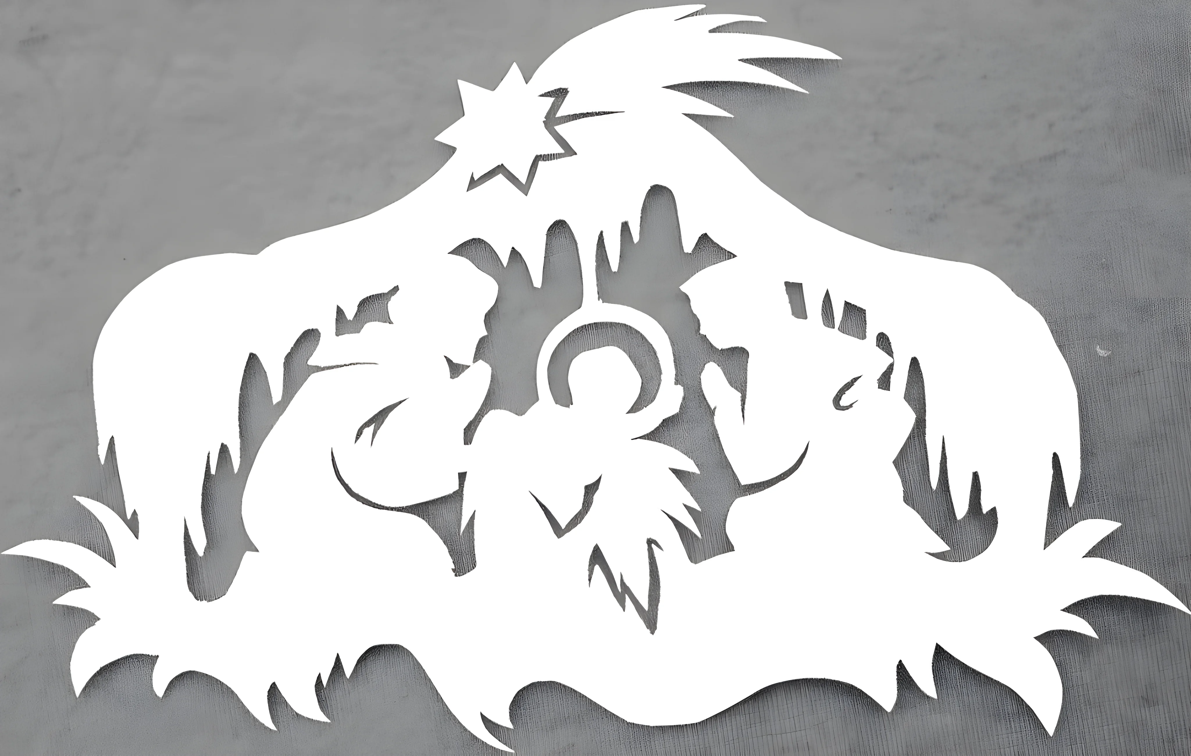 Церковь вытынанка Рождественская №3650. Шаблоны и вытынанки. Рождество, рождественские вытынанки на рождество.
