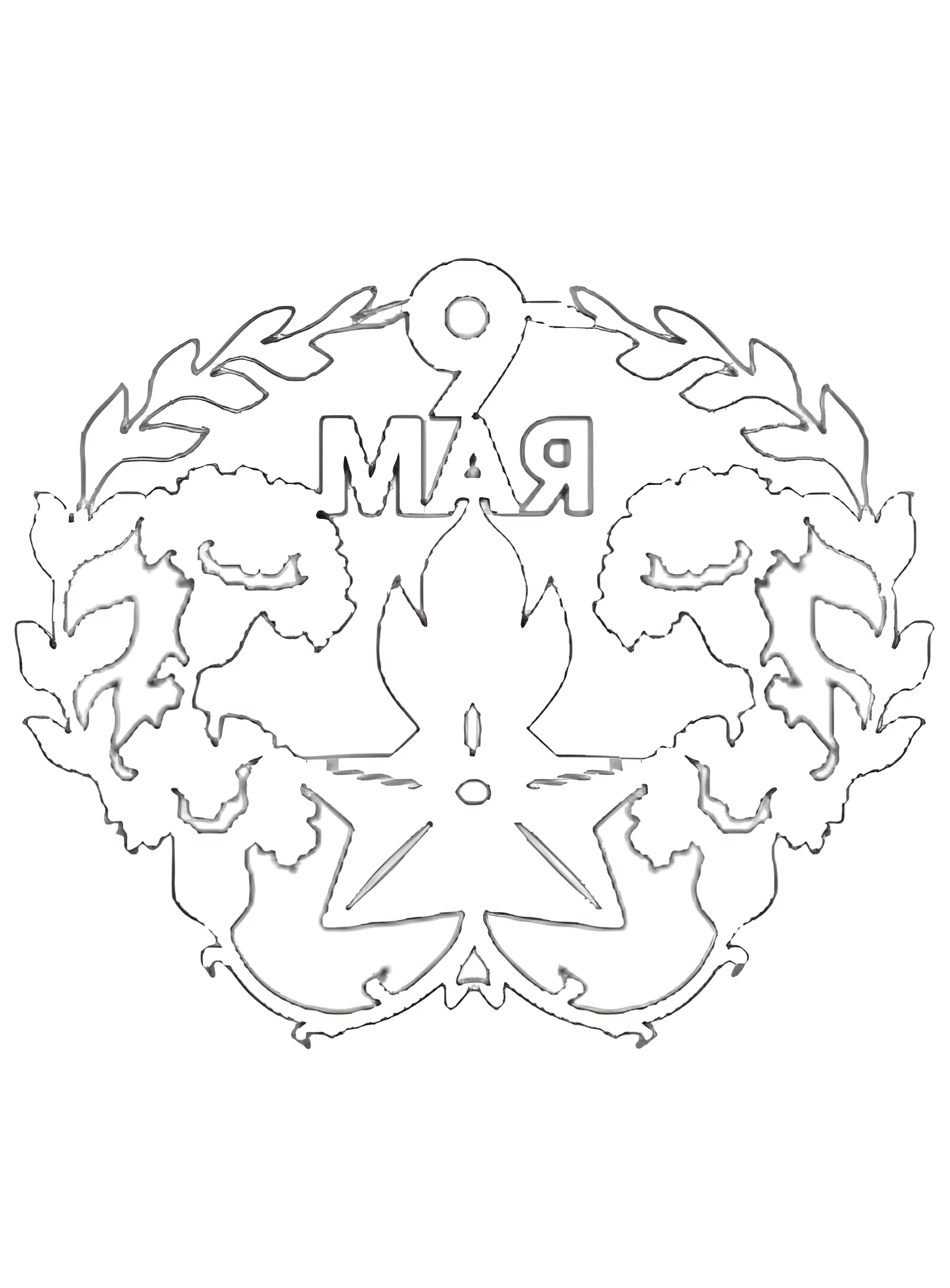 Звезда для гравировки №3058. Шаблоны и вытынанки. Весенние вытынанки на 9 мая
.